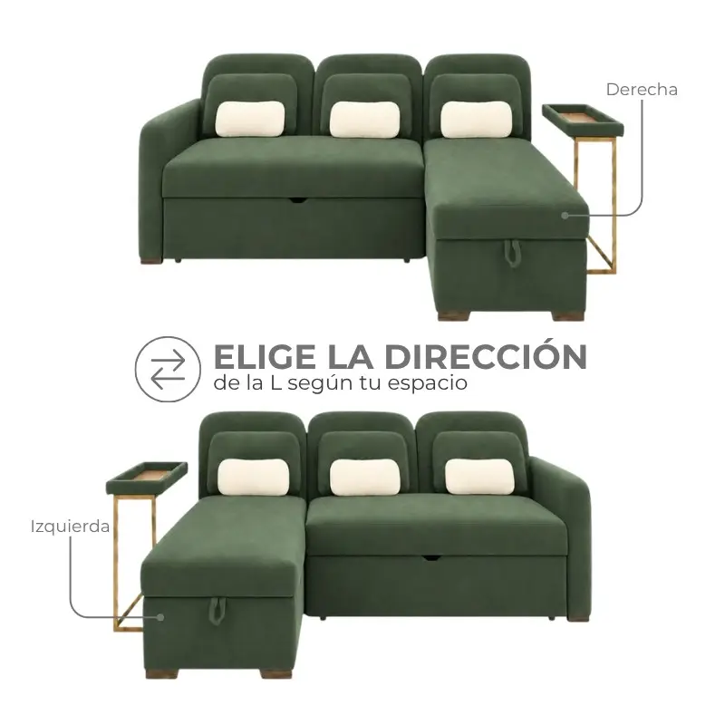 Sofá Cama en L Loto - Imagen 9