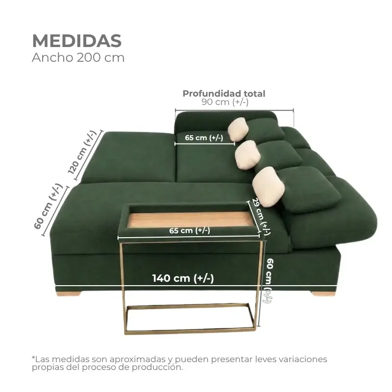 Sofá Cama en L Loto - Imagen 10