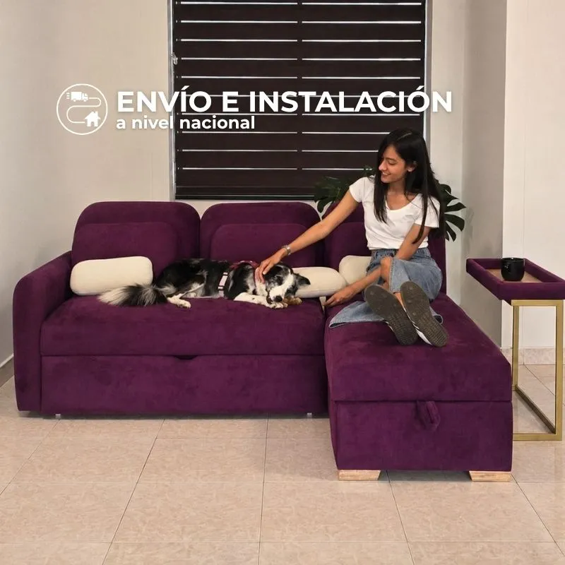 Sofá Cama en L Loto