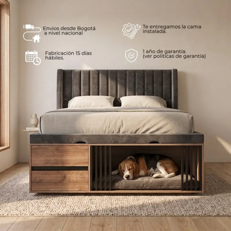 Cama Baúl Aslan