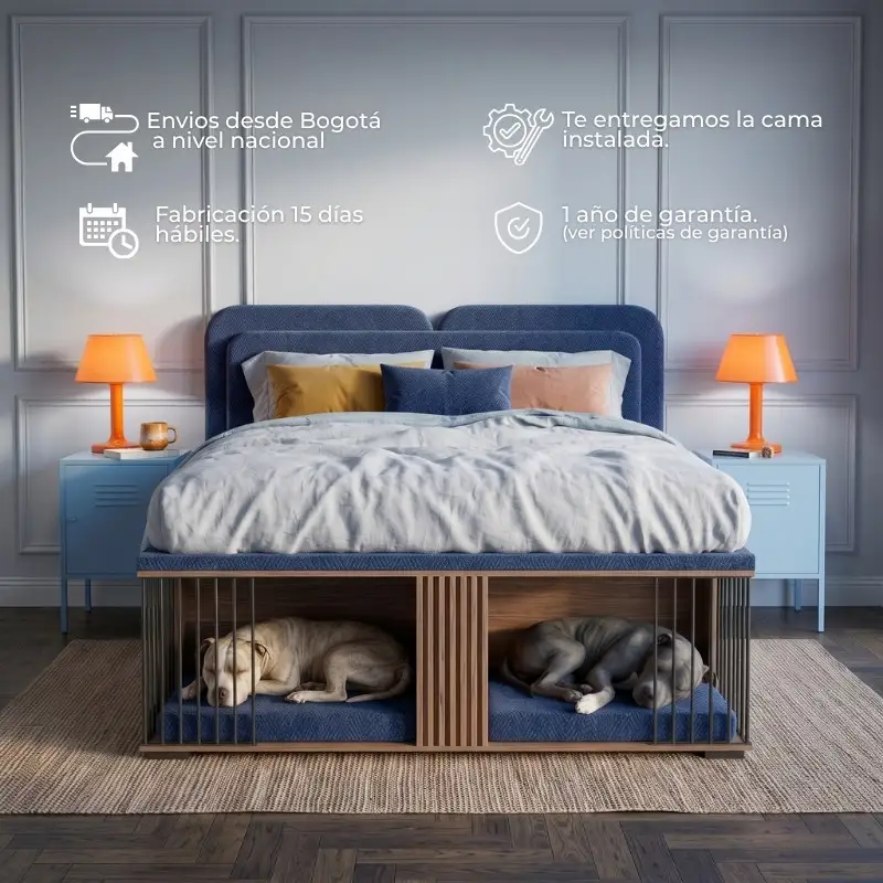 Cama Baúl Border
